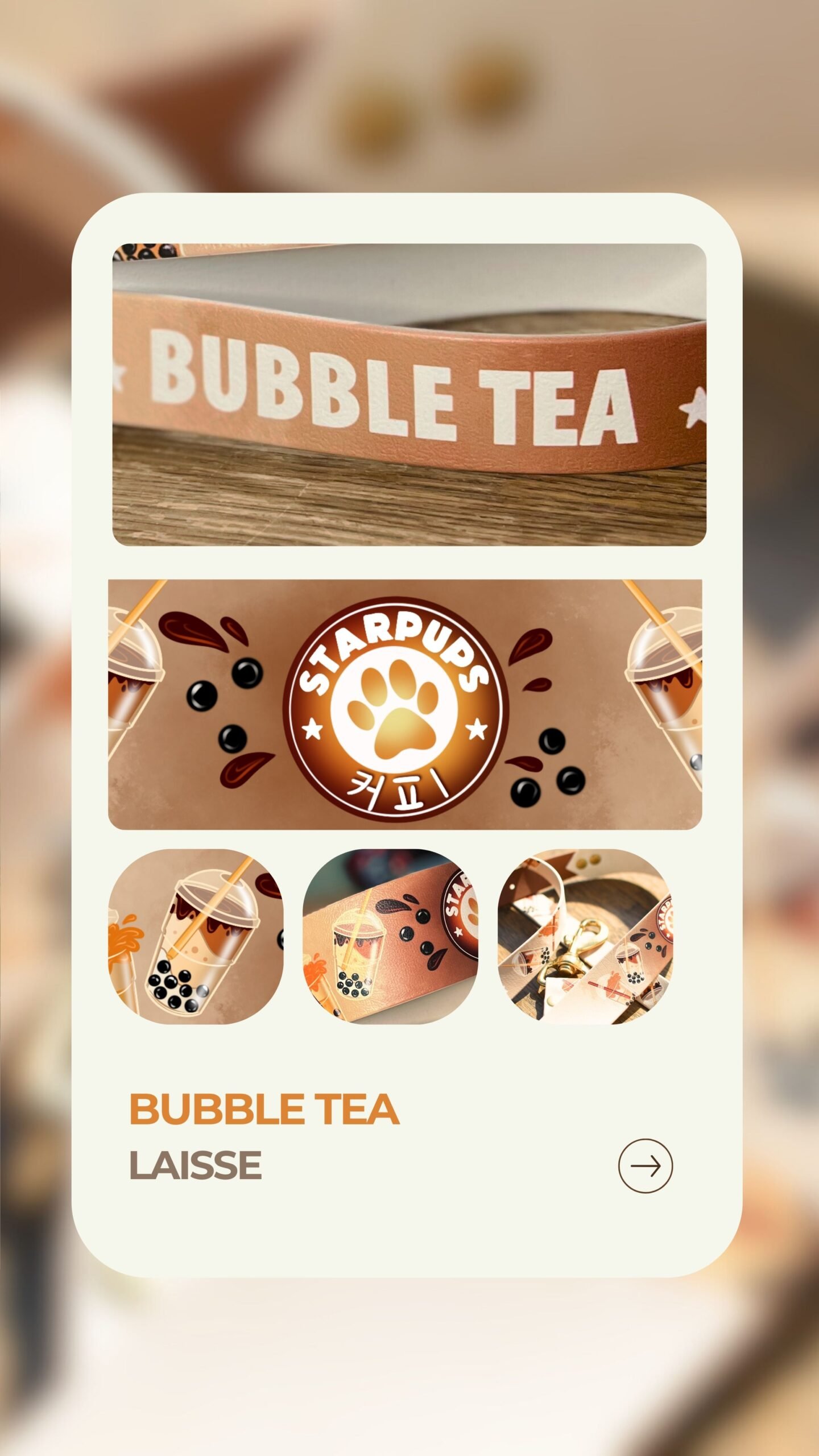 Bubble tea - Laisse